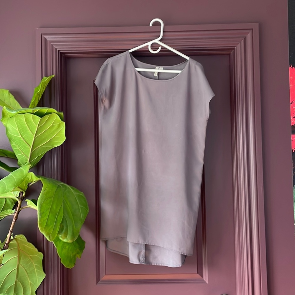 Elongated tunic top